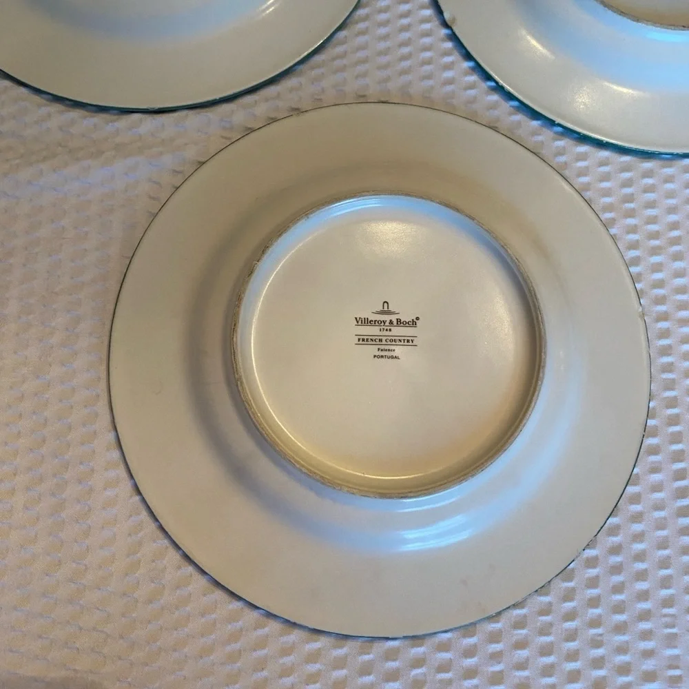 Villeroy & Boch Plates - French Country a Cherry Pattern Set of 3